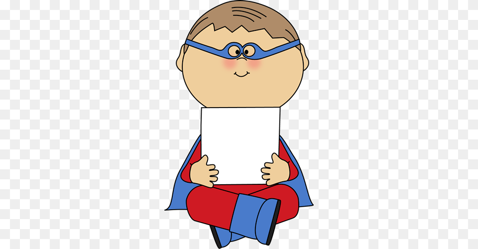 Superboy Clip Art From Clip Art, Person, Reading, Accessories, Glasses Png Image