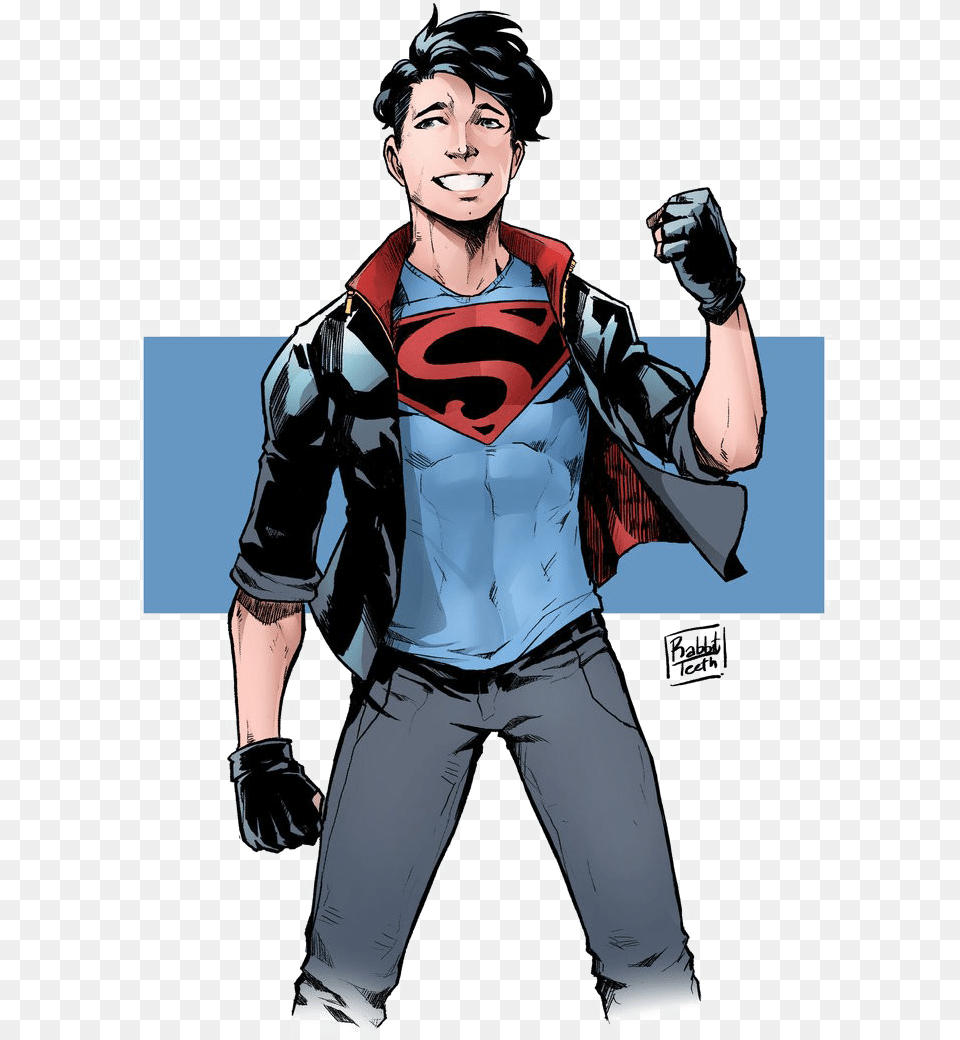 Superboy Download Image Kon El Fan Art, Adult, Person, Man, Male Png