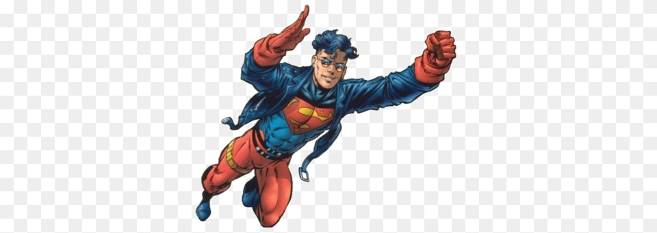Superboy Image Background Arts, Book, Comics, Publication, Clothing Free Png