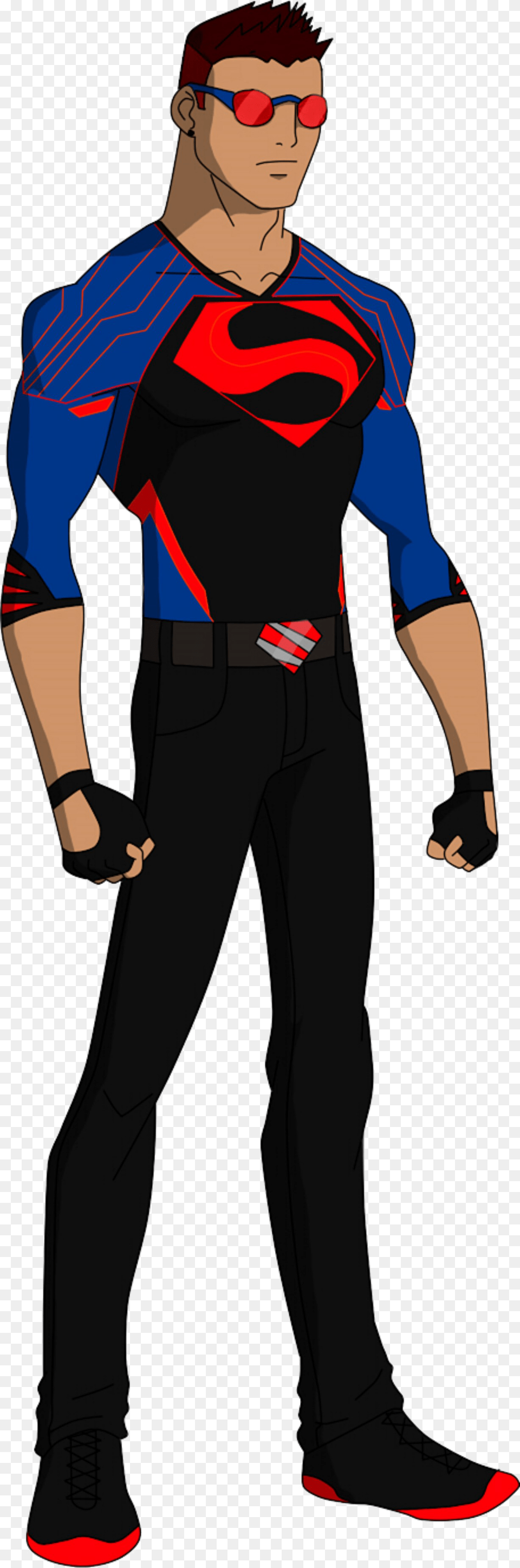 Superboy Photo Arts, Person, Pants, Clothing, Costume Png