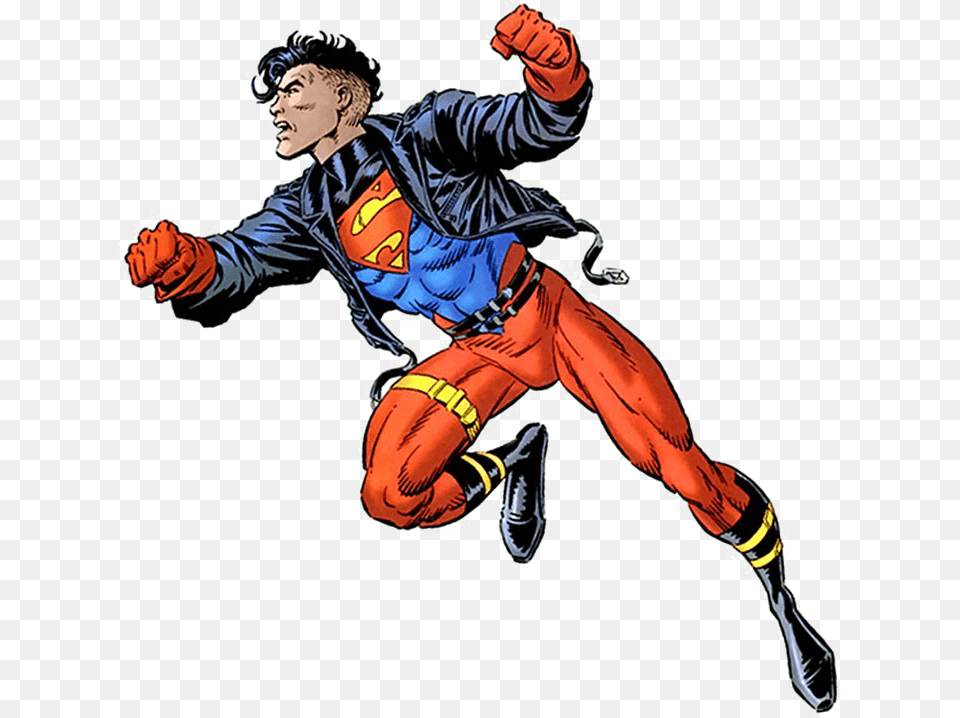 Superboy Pic Arts, Book, Publication, Comics, Adult Png Image