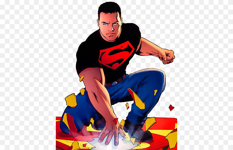 Superboy Super Boy Comic, Adult, Male, Man, Person Free Png