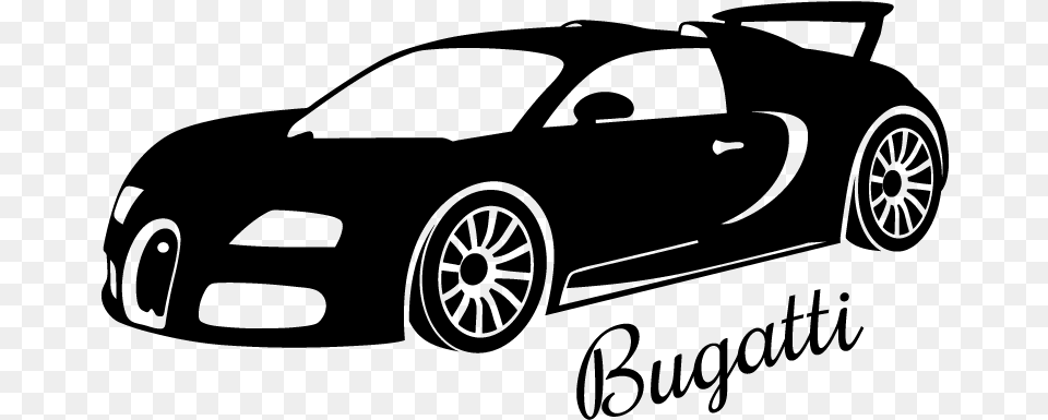 Supercar, Gray Png