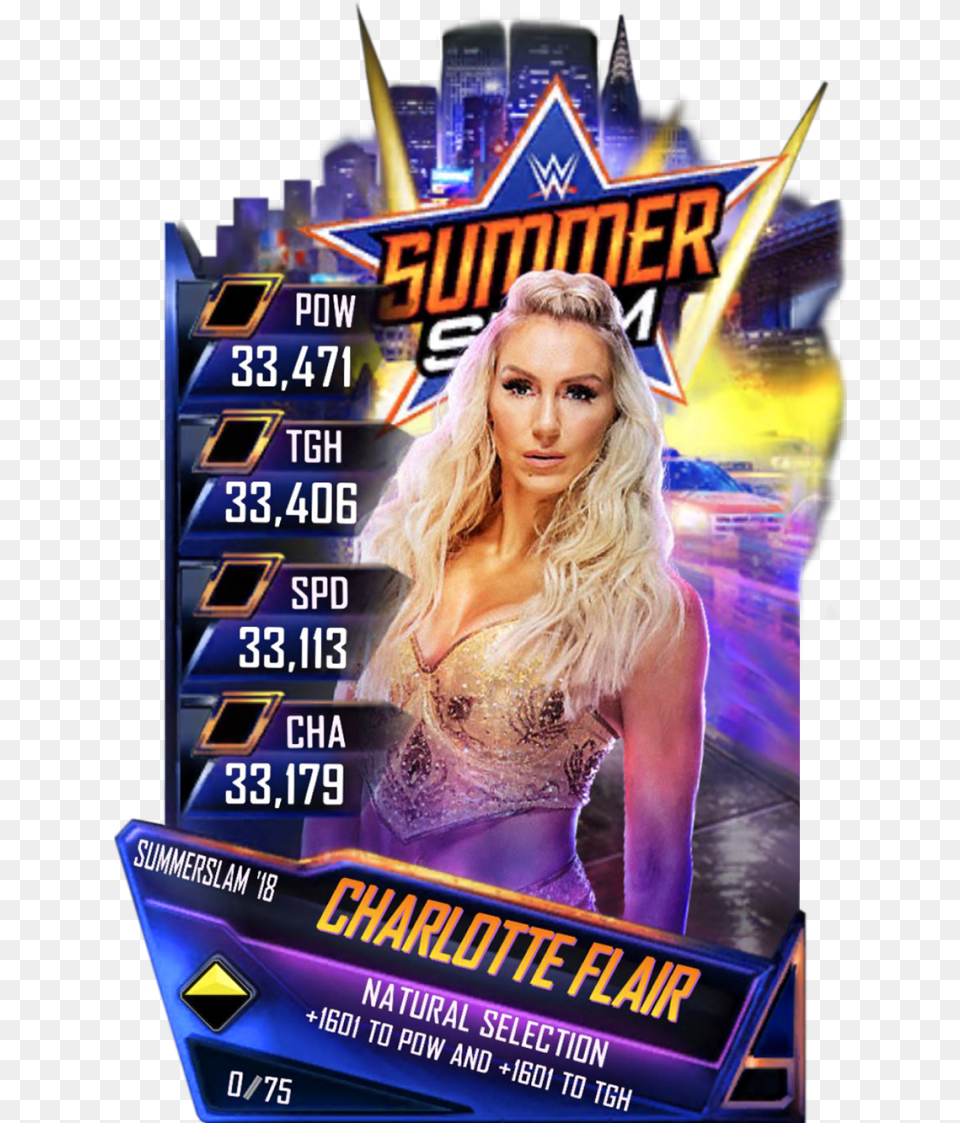 Supercard Charlotte S3 12 Elite Christmas Supercard, Adult, Person, Hair, Female Png Image