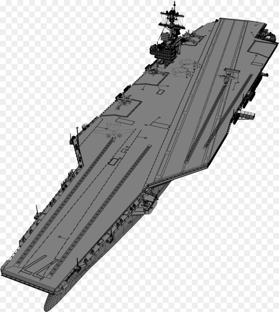 Supercarrier, Aircraft Carrier, Military, Navy, Ship Free Png Download
