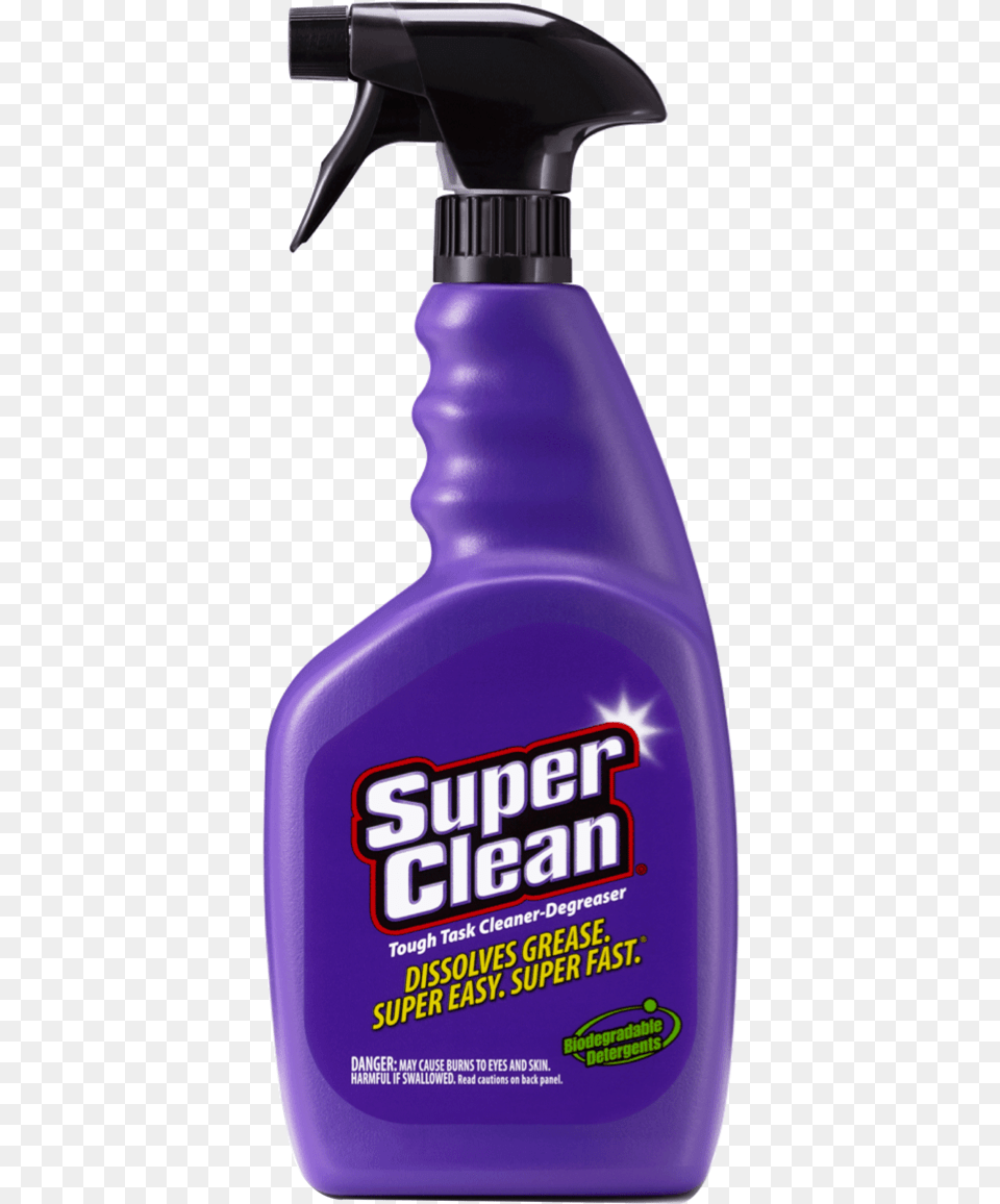 Superclean Cleaner Degreaser Super Clean Degreaser, Bottle, Cleaning, Person, Lotion Png Image