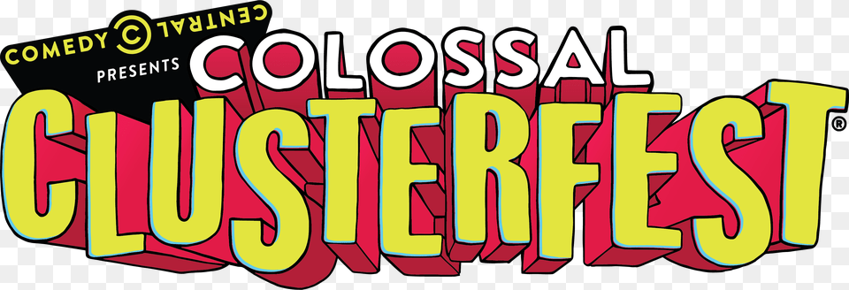 Superfly And Comedy Central Launch Colossal Clusterfest Comedy Central39s Colossal Clusterfest, Text, Dynamite, Weapon, Publication Png