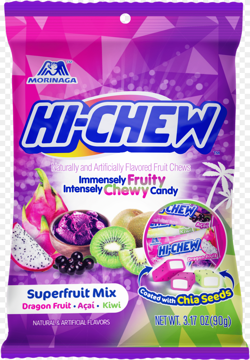 Superfruit Mix Bag Hi Chew Superfruit, Cream, Dessert, Food, Ice Cream Free Png Download