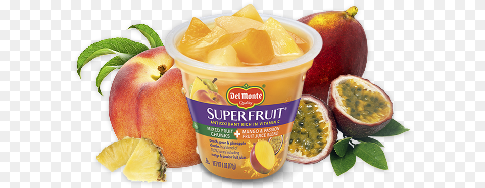 Superfruit Mixed Fruit Chunks In Mango Amp Passion Fruit Blue, Food, Plant, Produce, Apple Free Transparent Png