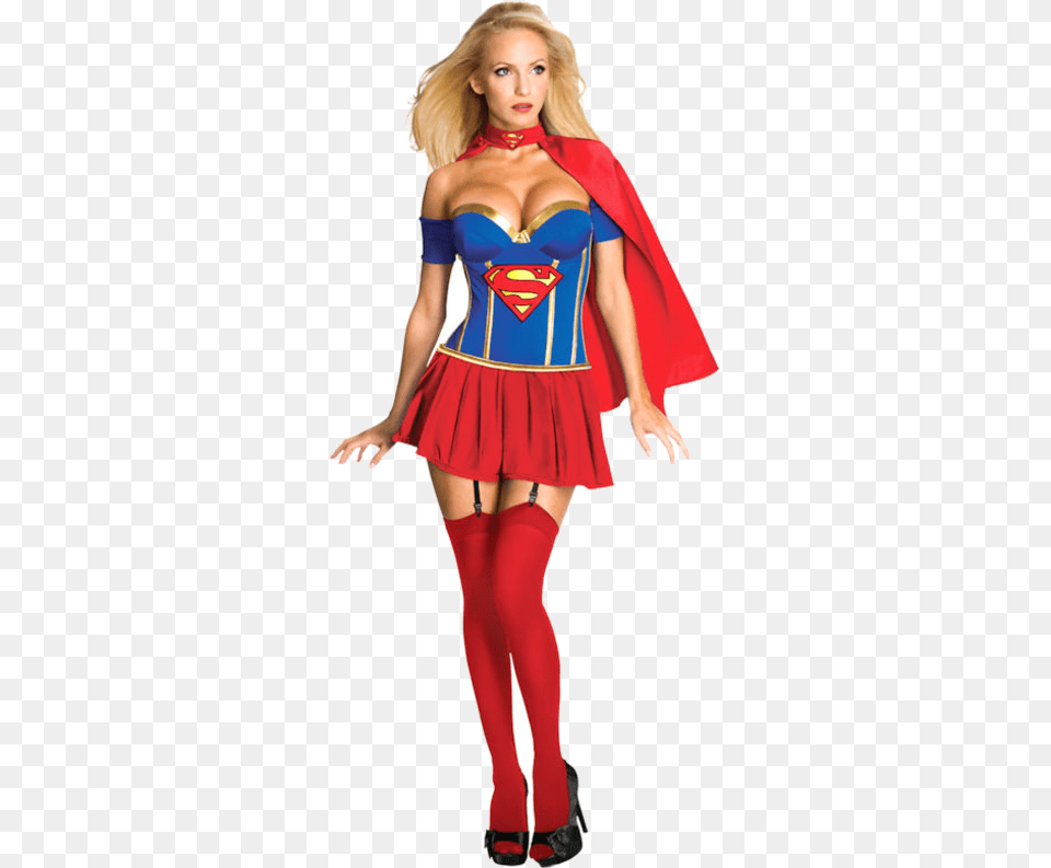 Supergirl, Clothing, Costume, Person, Adult Png Image