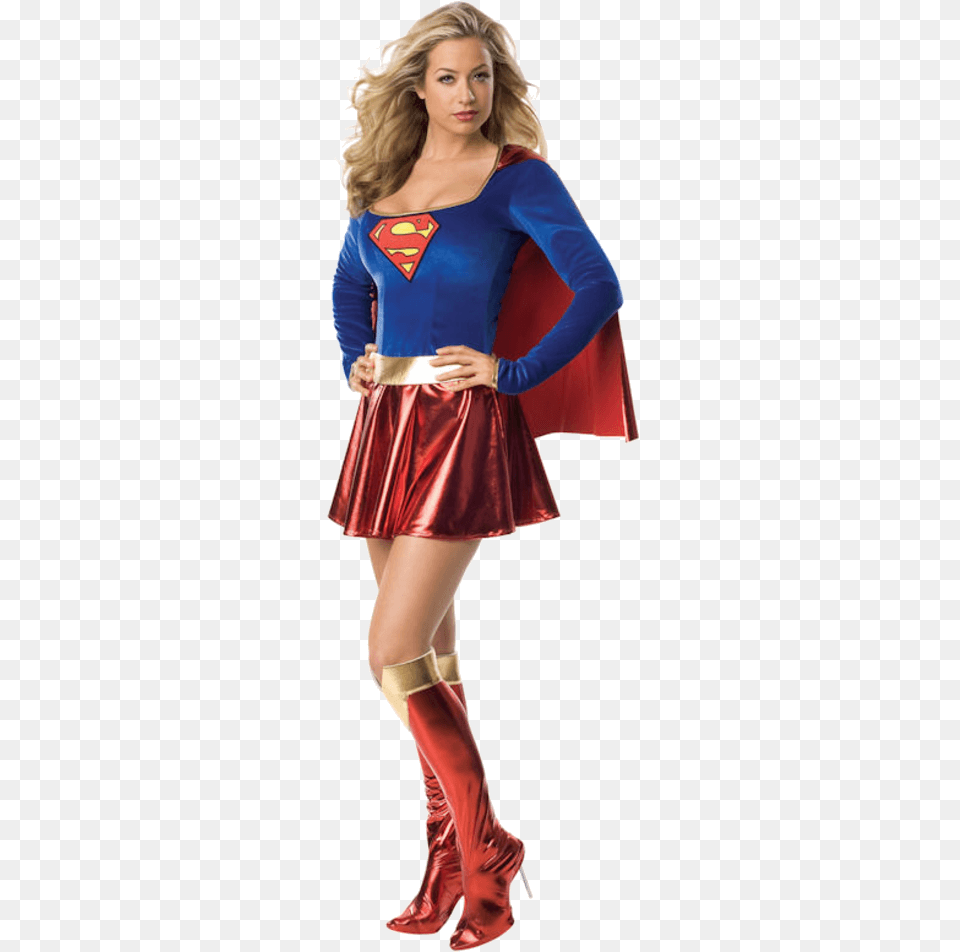 Supergirl, Adult, Skirt, Person, Woman Free Png Download