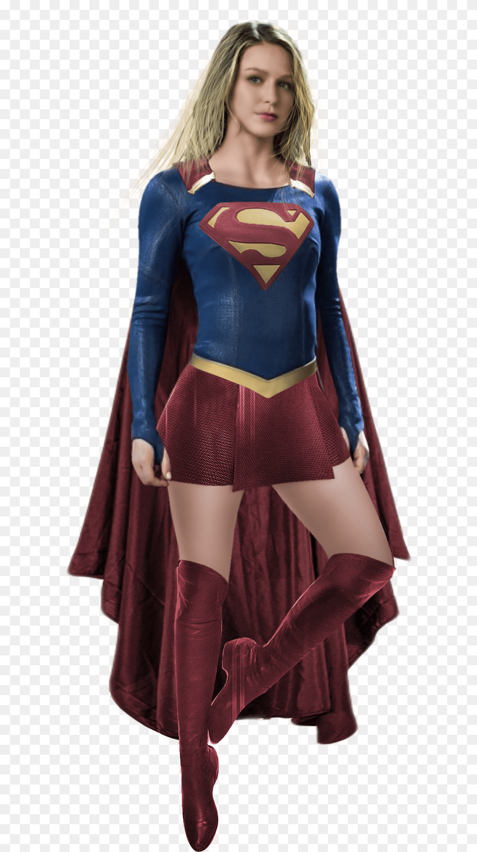 Supergirl, Cape, Clothing, Sleeve, Person Png