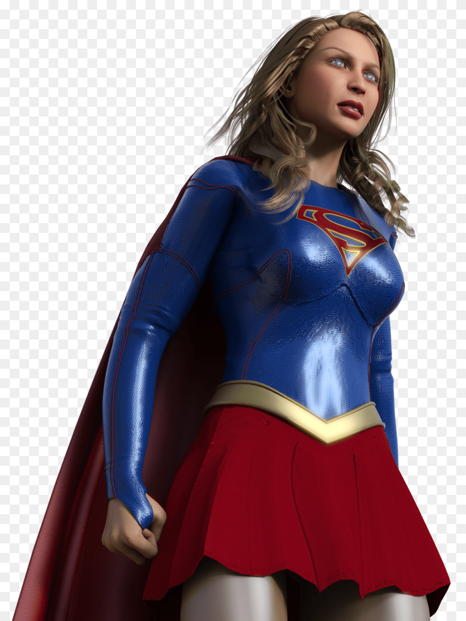 Supergirl, Adult, Sleeve, Person, Long Sleeve Free Png Download