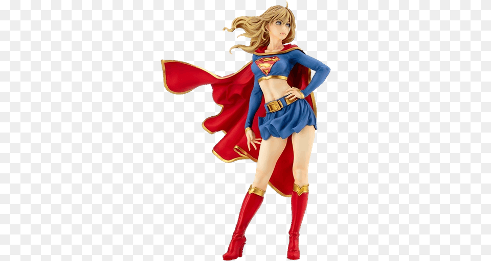 Supergirl, Costume, Cape, Clothing, Person Free Png