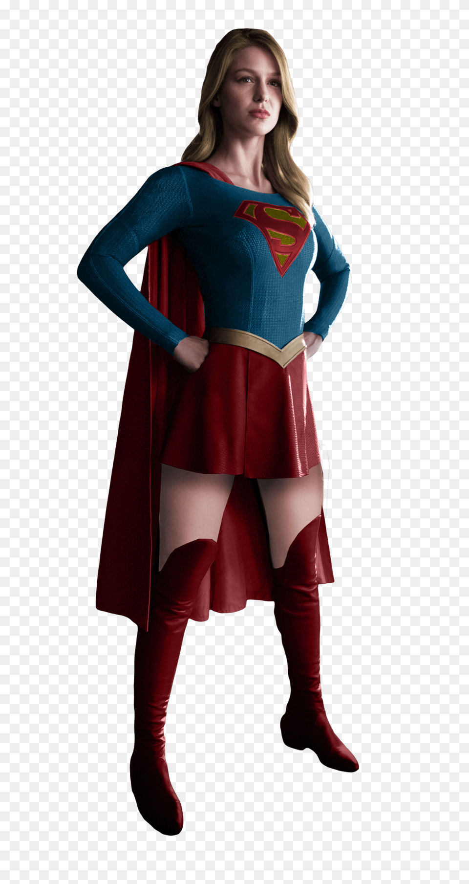 Supergirl, Cape, Clothing, Costume, Person Png Image