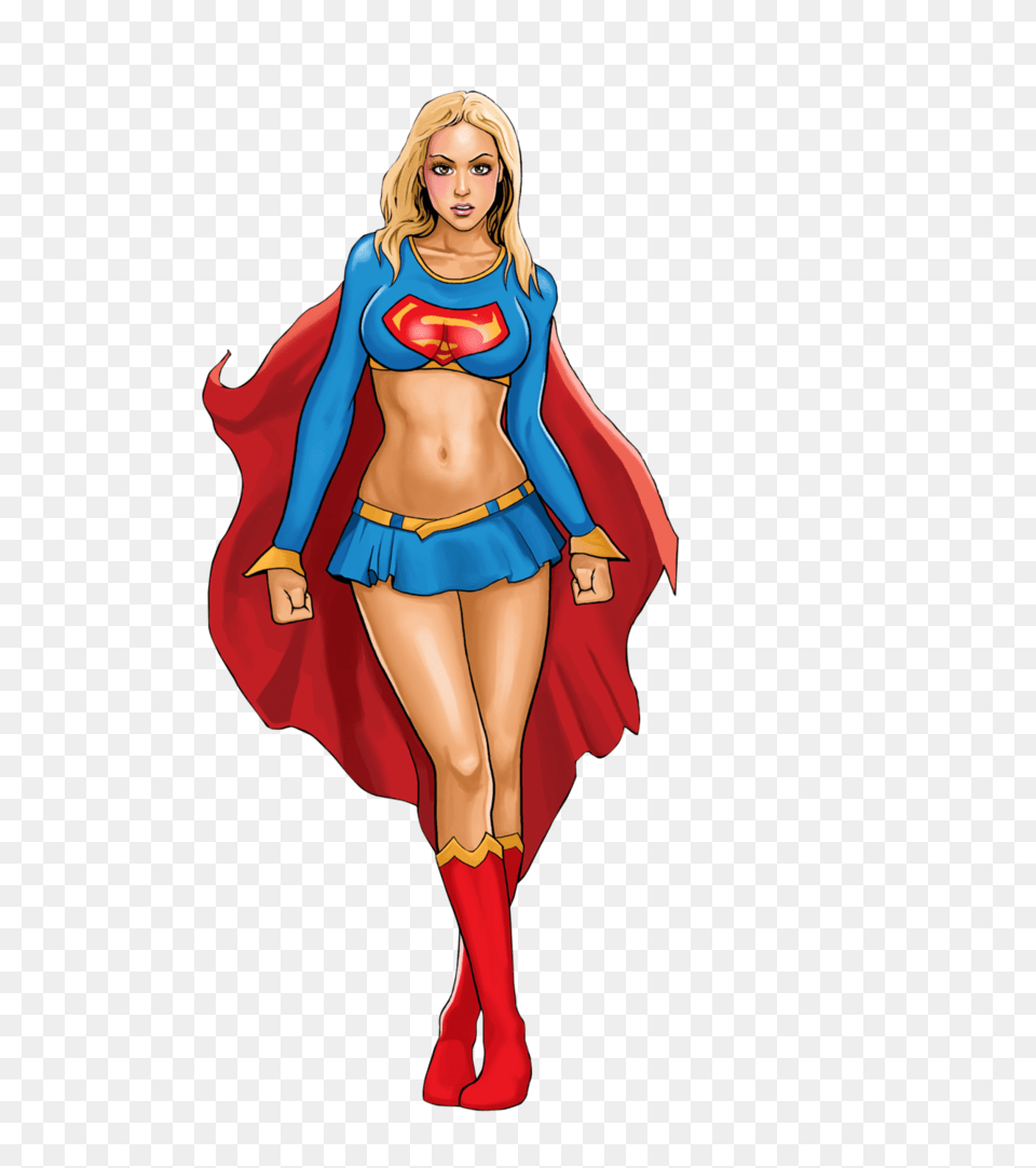 Supergirl, Adult, Publication, Person, Female Free Png