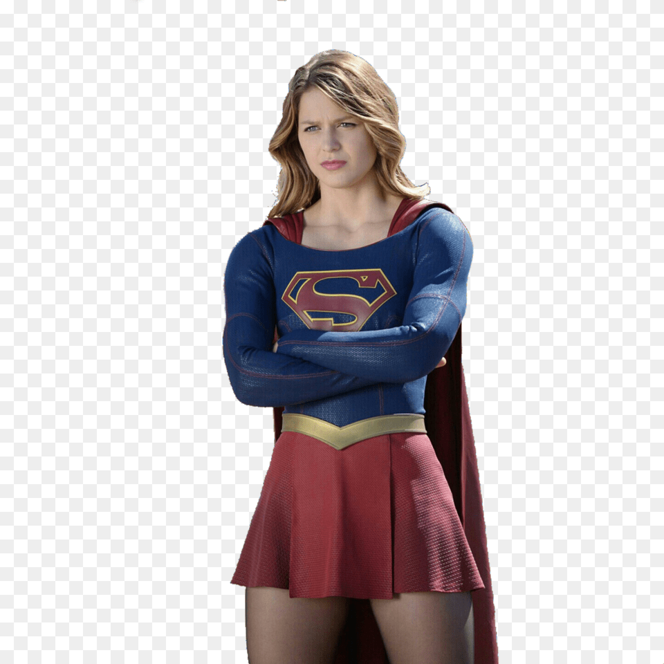 Supergirl, Long Sleeve, Clothing, Costume, Sleeve Free Transparent Png