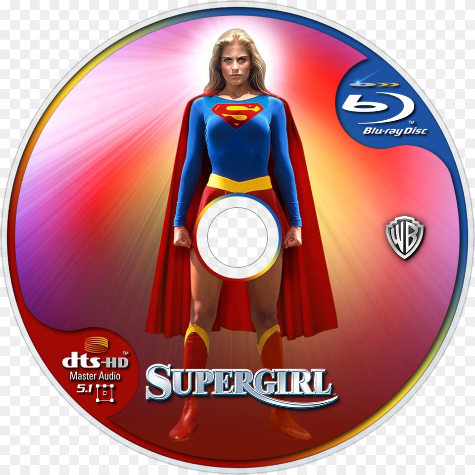 Supergirl Bluray Disc Image Chucky 1 Dvd, Adult, Disk, Female, Person Png