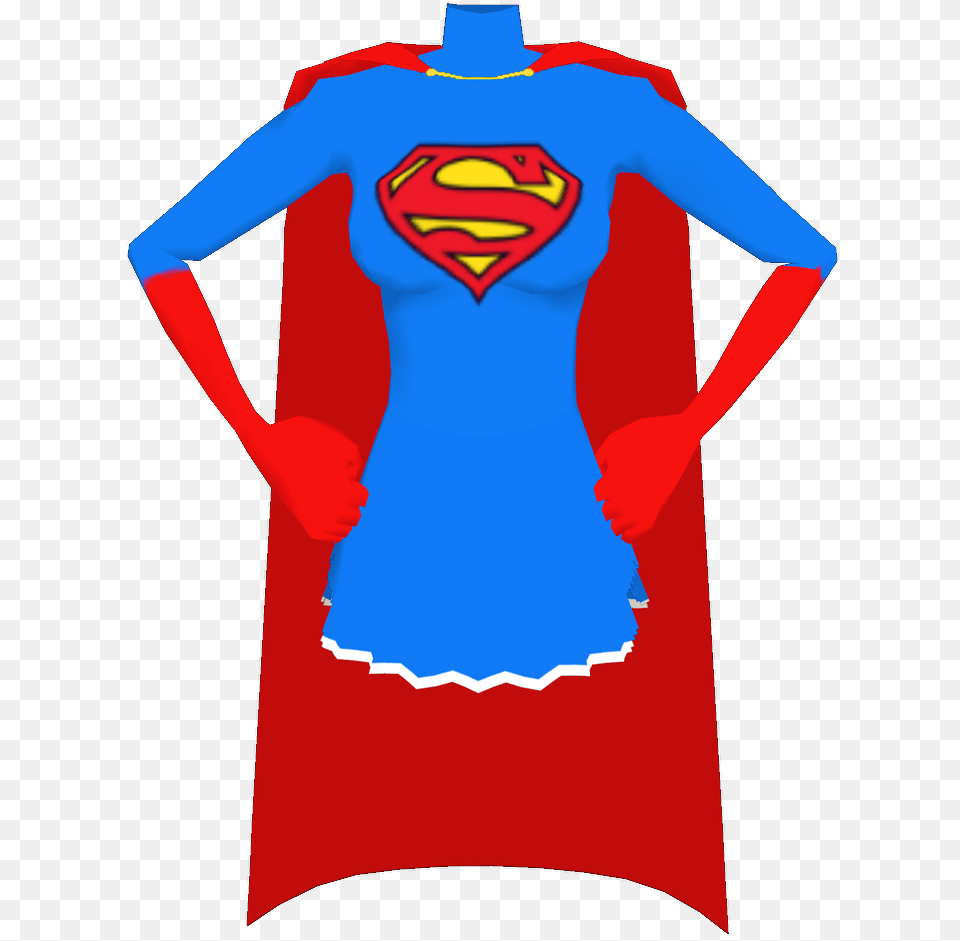 Supergirl Clipart Cape, Clothing, Long Sleeve, Sleeve, T-shirt Png