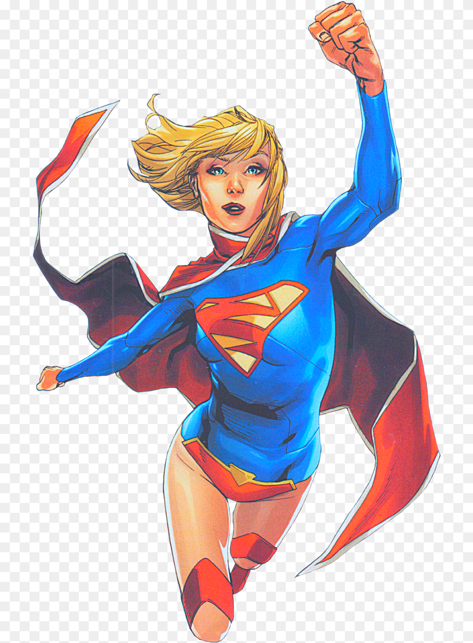 Supergirl Clipart Superboy Supergirl New 52, Adult, Publication, Person, Female Free Png
