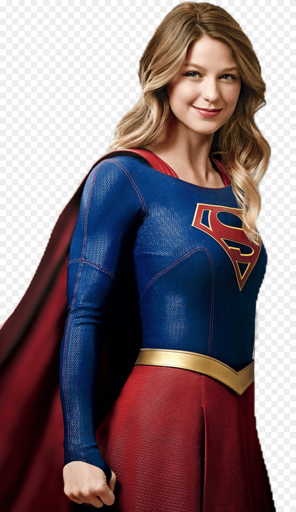 Supergirl Costume Replica Melissa Benoist Super, Cape, Clothing, Sleeve, Person Free Transparent Png
