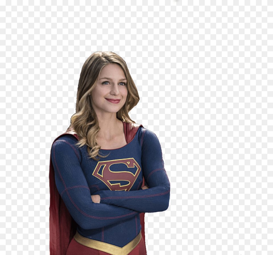Supergirl Hd, Adult, Smile, Sleeve, Portrait Png Image