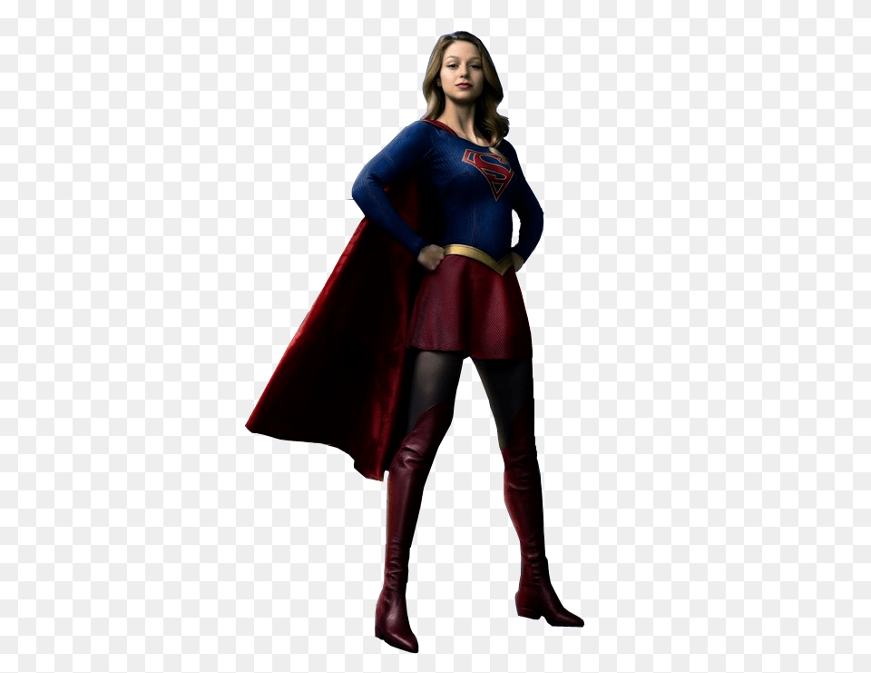 Supergirl Image Arts, Adult, Sleeve, Person, Long Sleeve Free Transparent Png