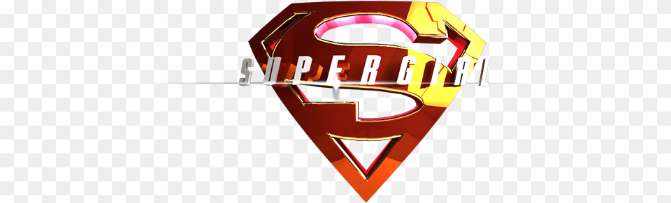 Supergirl Logo 5 Supergirl Tv Show Logo, Dynamite, Weapon, Symbol, Emblem Png Image