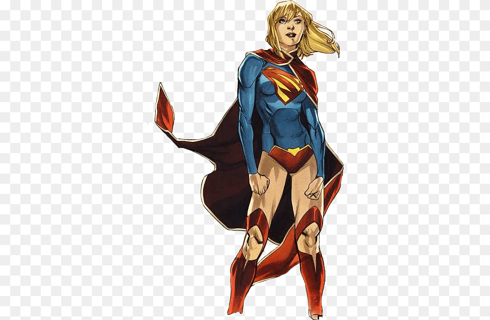 Supergirl New Sticker By Spideygeek 9404 Supergirl New 52, Adult, Publication, Person, Female Png