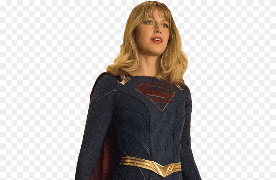 Supergirl Photos Superman, Coat, Sleeve, Person, Long Sleeve Free Png
