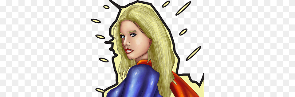 Supergirl Projects Photos Videos Logos Illustrations Cartoon, Publication, Book, Comics, Adult Free Png Download