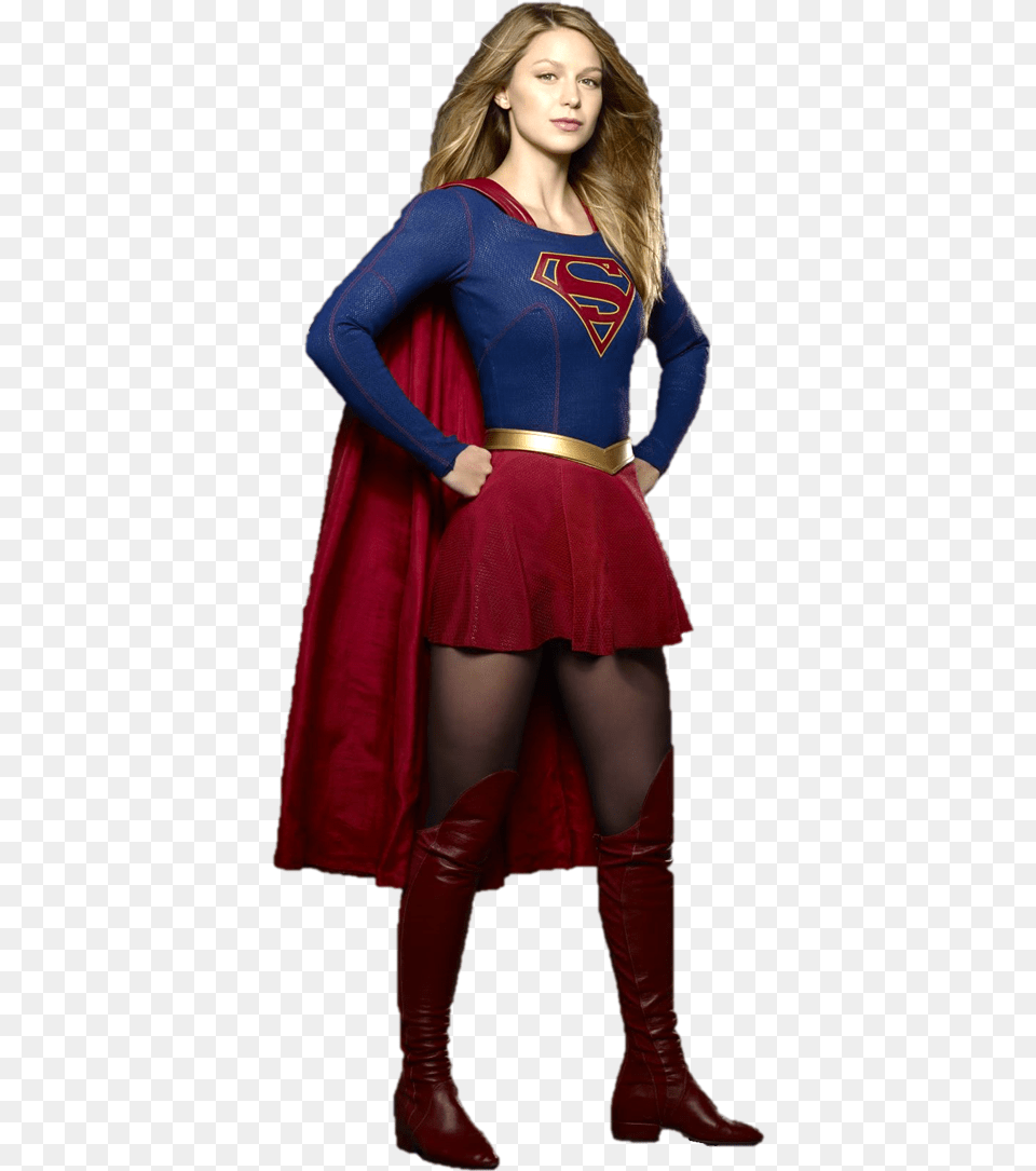 Supergirl Supergirl, Clothing, Costume, Skirt, Person Free Transparent Png