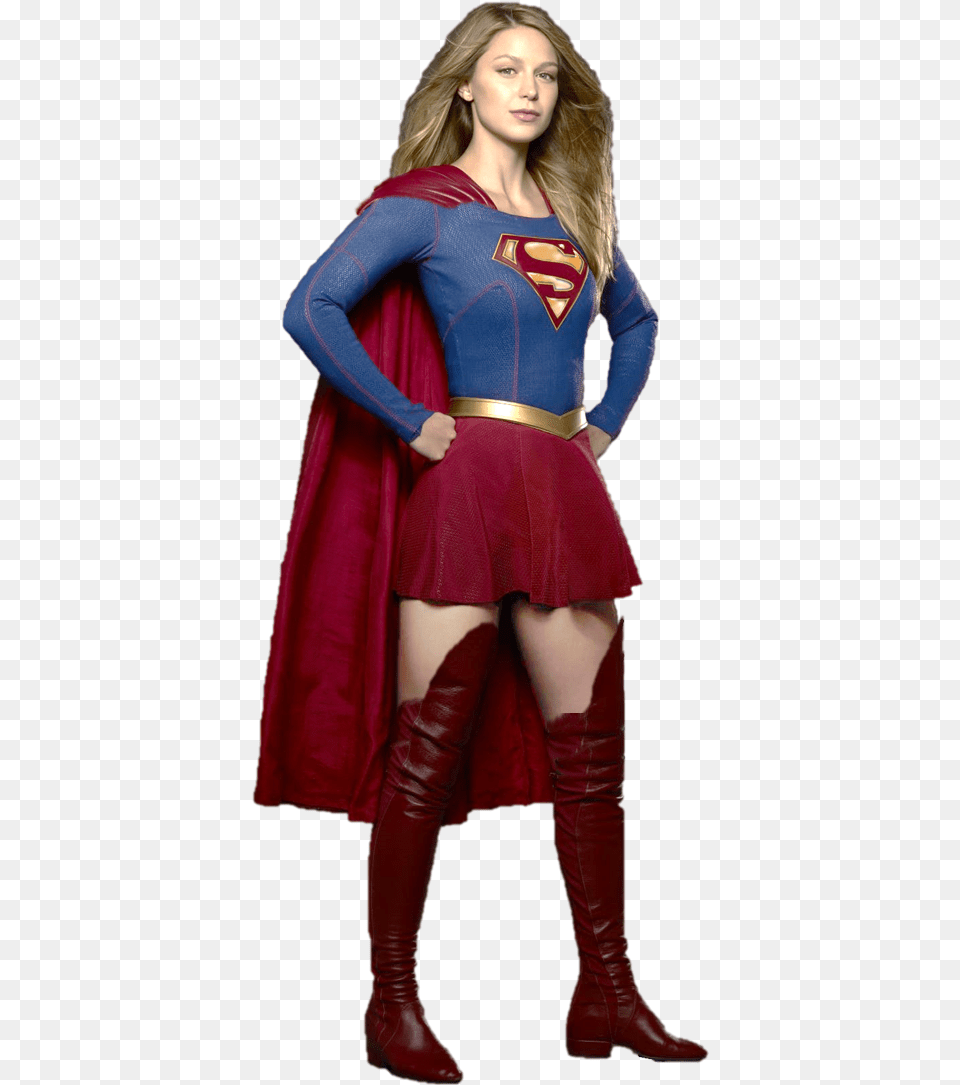 Supergirl Supergirl Kara Danvers Costume, Adult, Person, Woman, Female Png Image