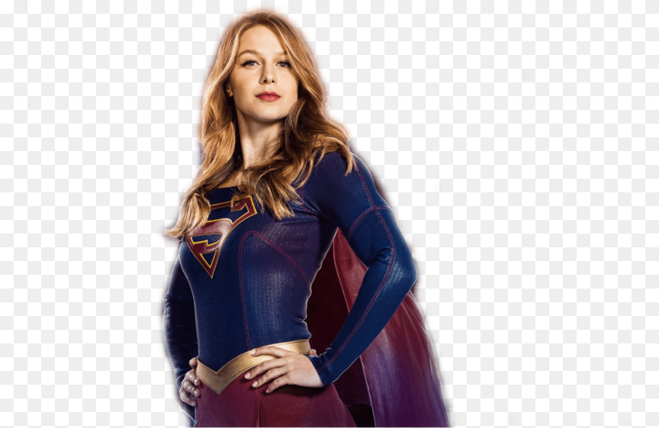 Supergirl Supergirl Melissa Benoist Sexy, Clothing, Spandex, Sleeve, Long Sleeve Png