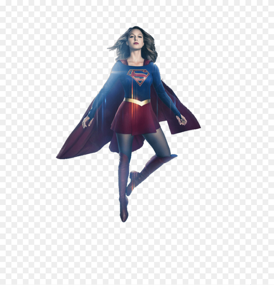 Supergirl Supergirl Images, Cape, Clothing, Adult, Person Free Transparent Png