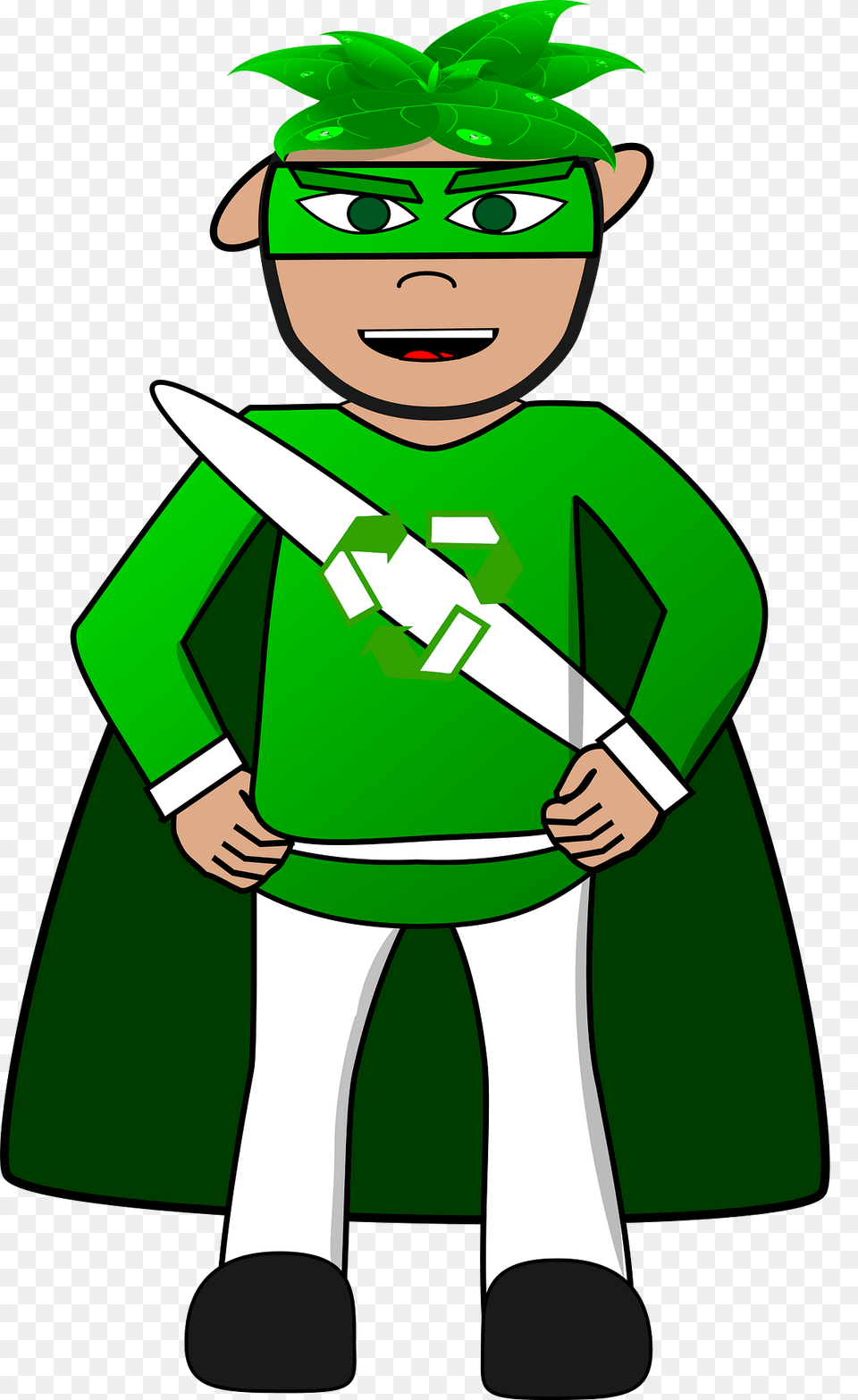 Superhero Clipart, Elf, Green, Person, Clothing Free Transparent Png