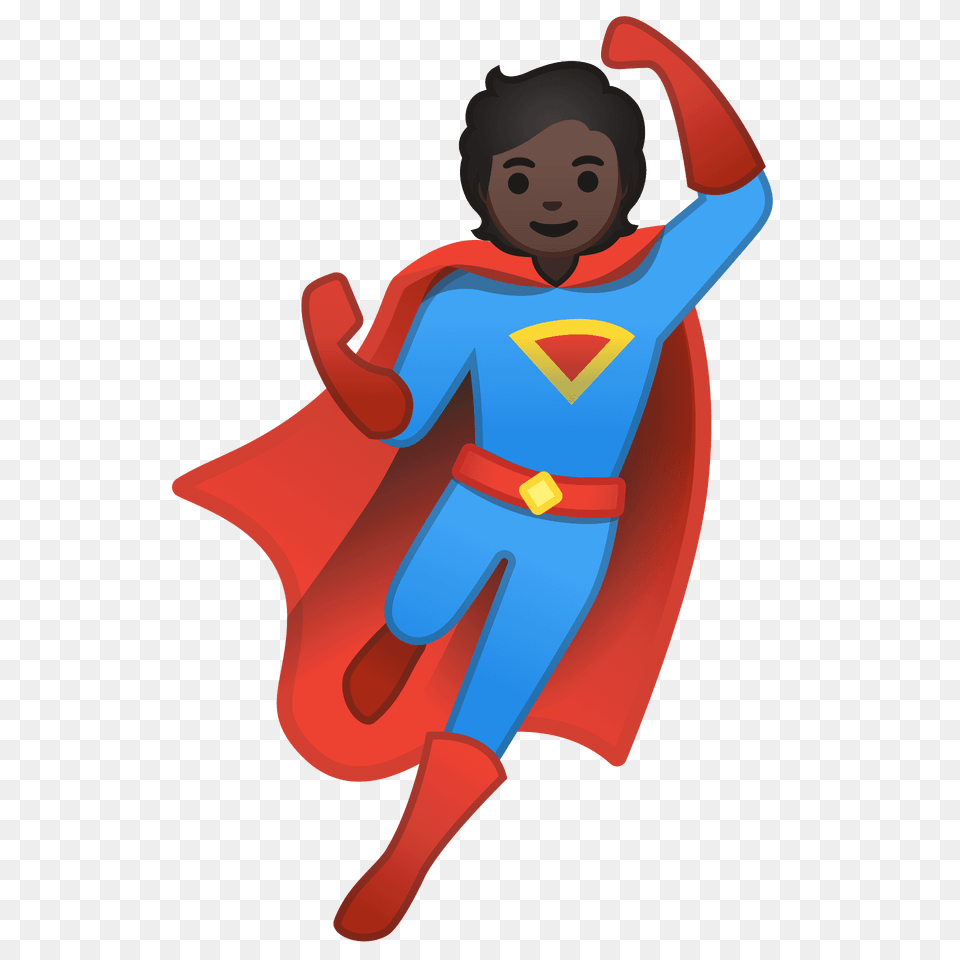 Superhero Emoji Clipart, Cape, Clothing, Costume, Person Free Transparent Png