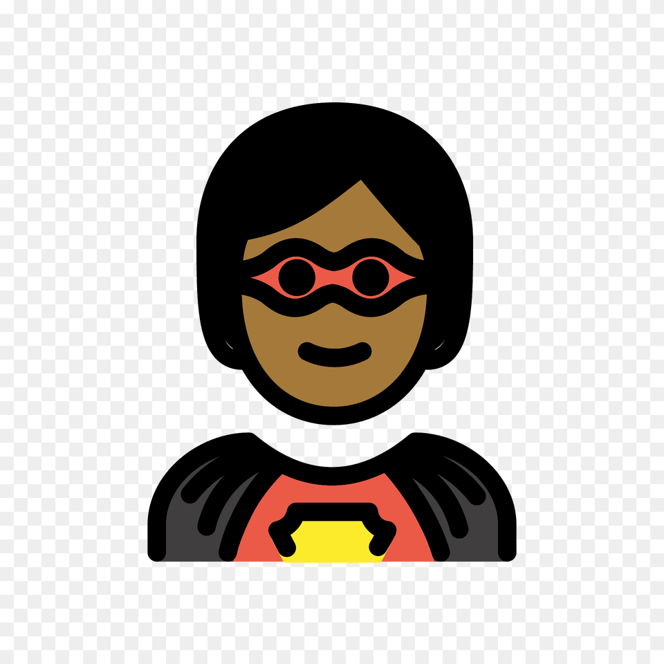 Superhero Emoji Clipart, Baby, Person, Face, Head Png