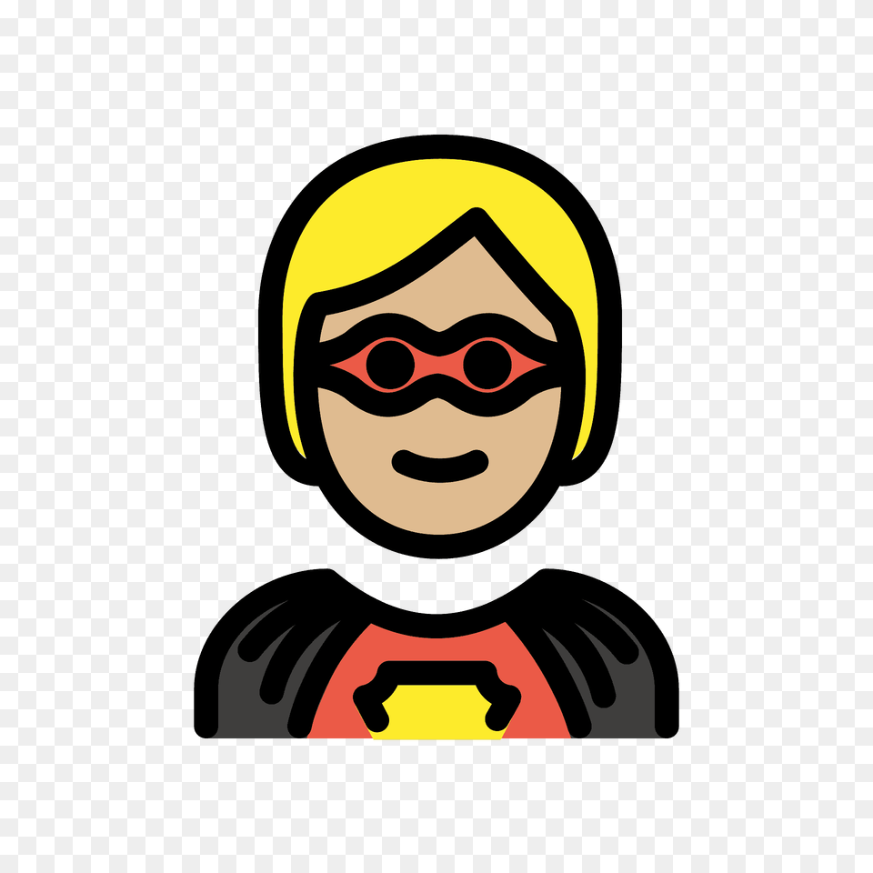 Superhero Emoji Clipart, Baby, Person, Face, Head Png