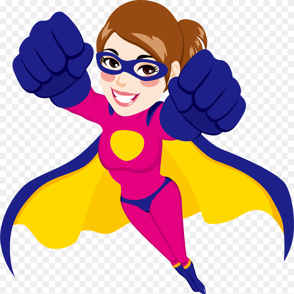 Superhero Flying Female The Superwoman Cartoon Superman Flying Superhero Cartoon, Adult, Clothing, Costume, Person Free Transparent Png