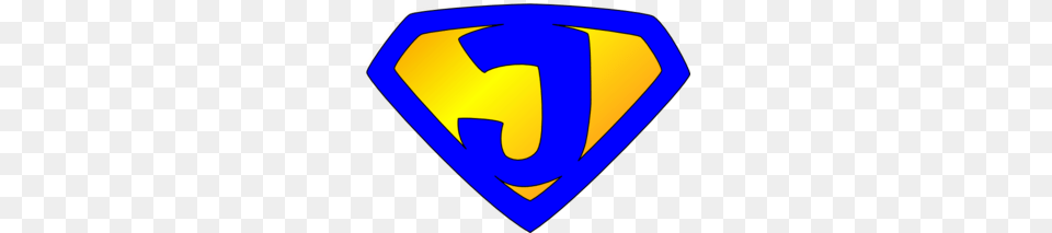 Superhero Logo Blueyellow Clip Art Super Hero, Symbol, Emblem Png Image
