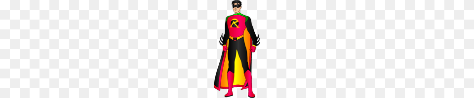 Superhero Robin Photo Images And Clipart, Cape, Clothing, Costume, Long Sleeve Free Transparent Png