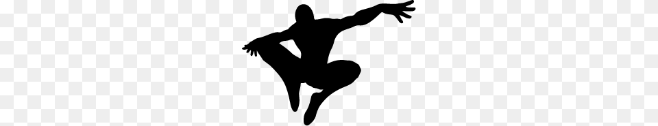 Superhero Skyline Clipart Free Clipart, Silhouette, Dancing, Leisure Activities, Person Png Image