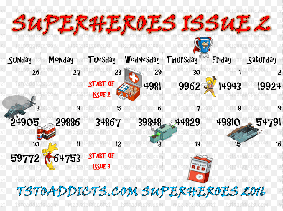 Superheroes 2 Issue 2 Calendar Illustration, Person Free Png