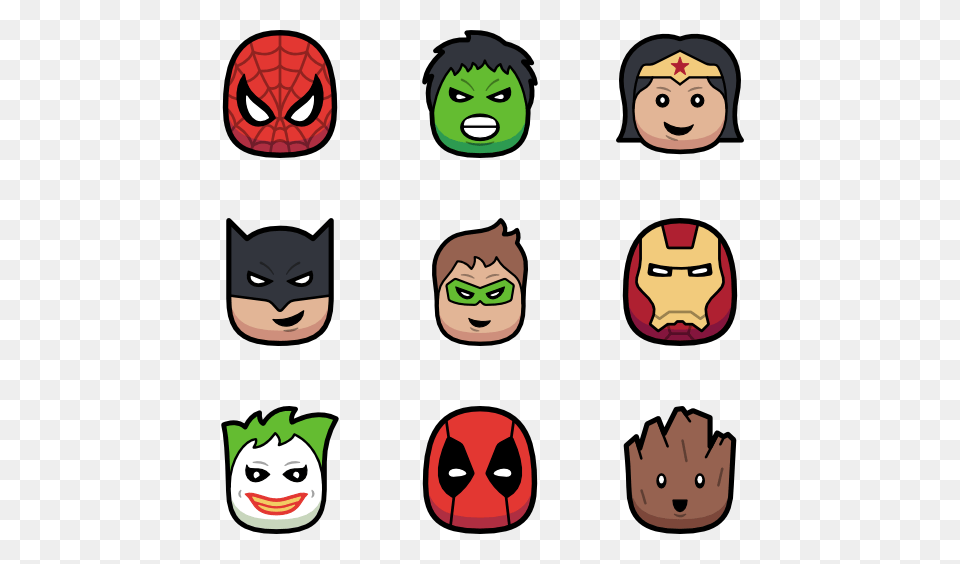 Superheroes Premium Icons, Face, Head, Person, Baby Free Transparent Png