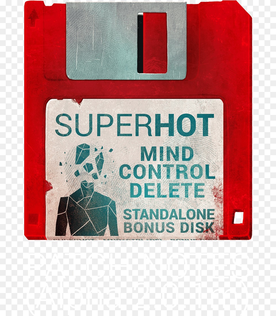 Superhot Mind Control Delete, Advertisement, Poster, Text, Person Png