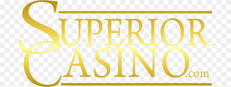Superior Casino Logo Tan, Text Png Image
