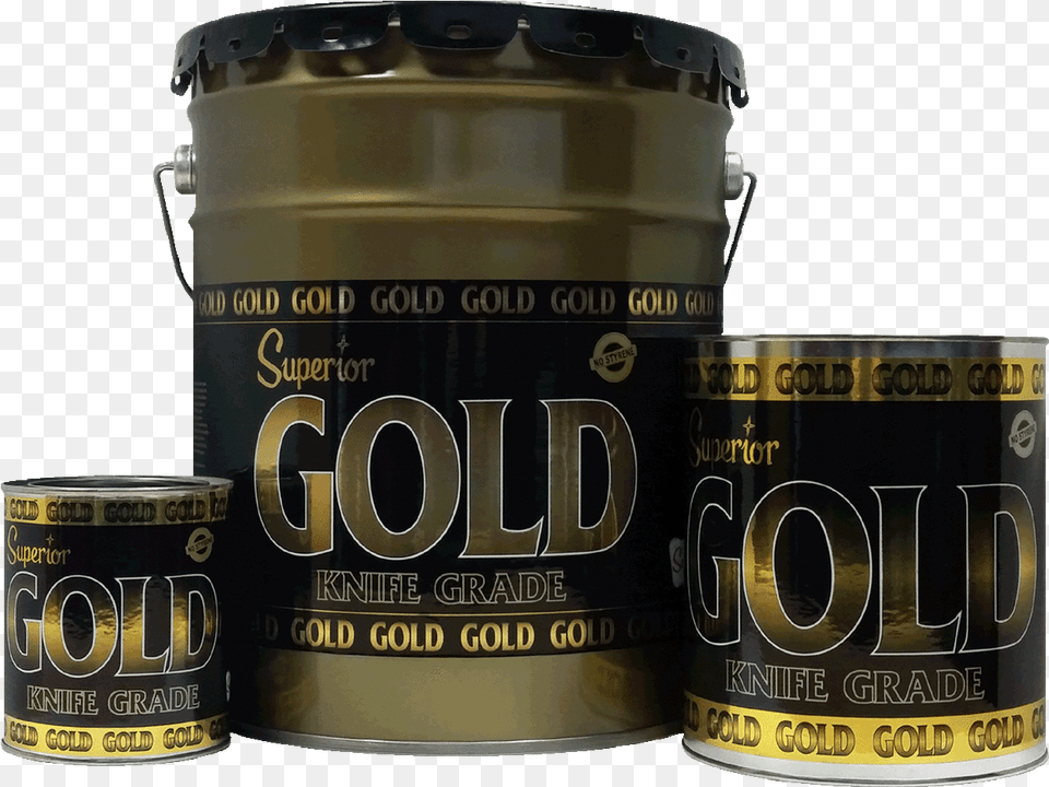Superior Gold Transparent Stone Adhesive Irish Car Bomb, Can, Tin, Paint Container Free Png Download