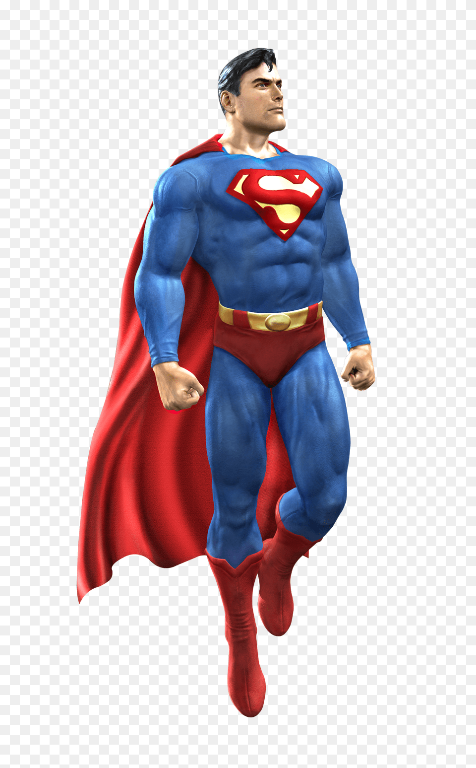 Superman, Cape, Clothing, Costume, Person Png