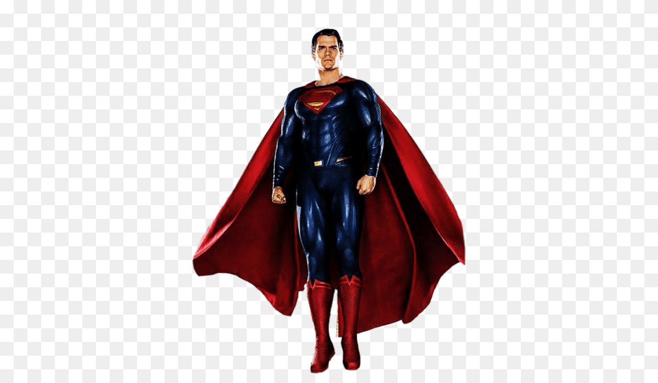 Superman, Cape, Clothing, Adult, Male Png Image
